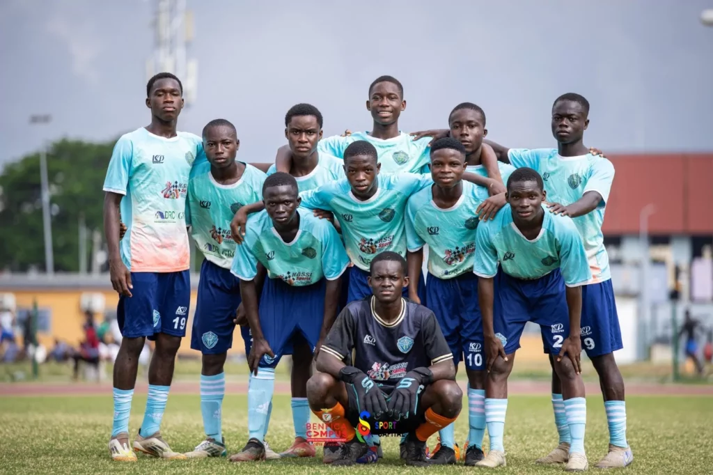 L'équipe masculine du CFAD avant un match